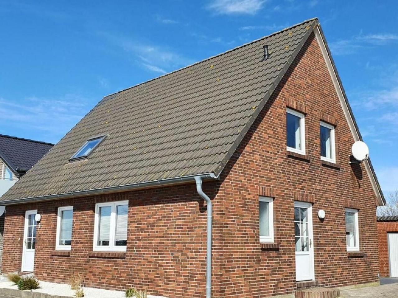 Ferienwohnung Watt'N Deich Nordstrand Buitenkant foto