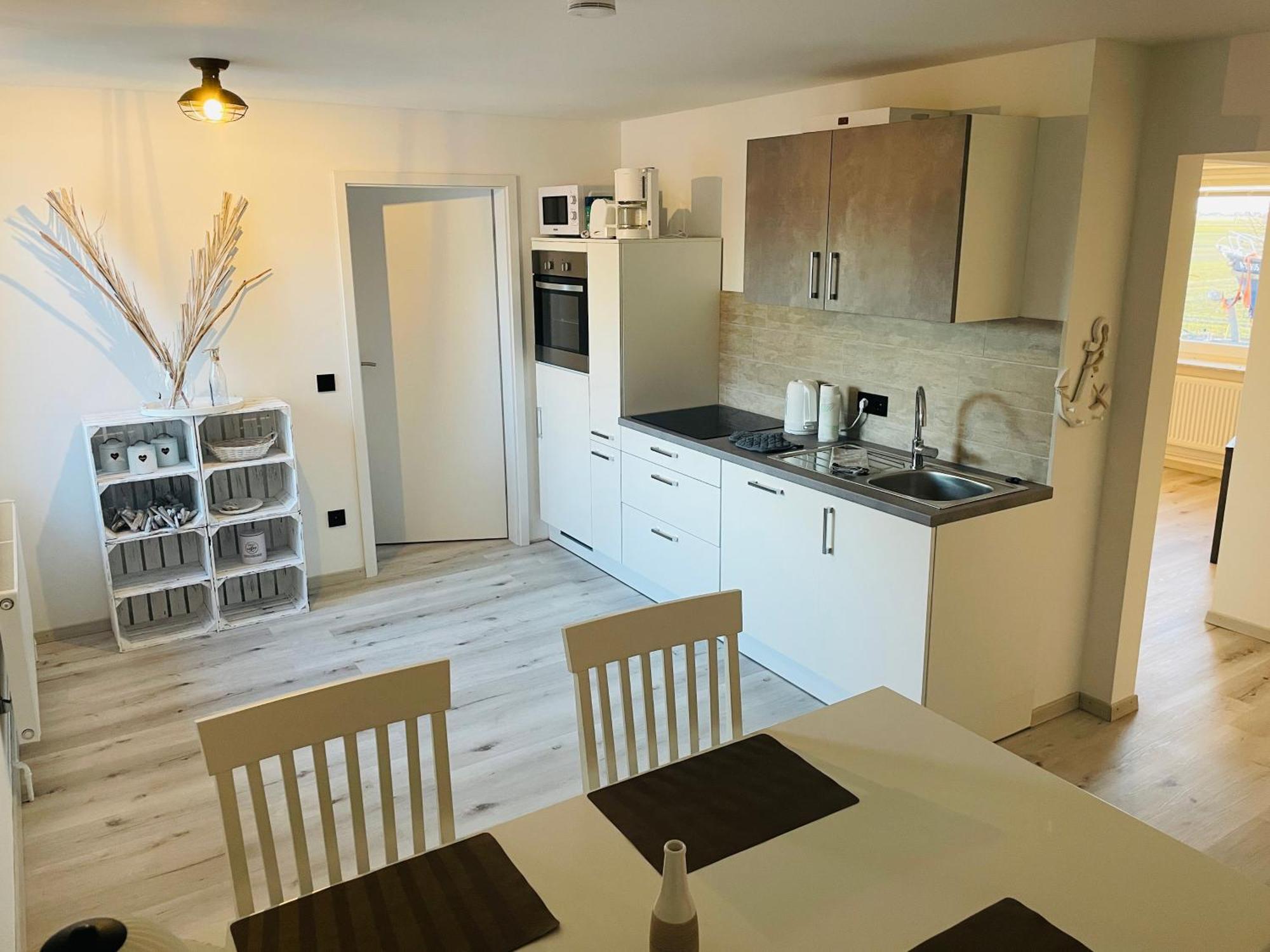 Ferienwohnung Watt'N Deich Nordstrand Buitenkant foto