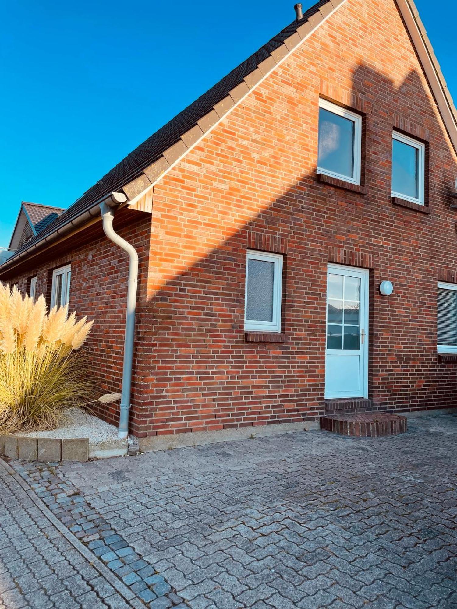 Ferienwohnung Watt'N Deich Nordstrand Buitenkant foto
